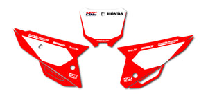 HONDA 'FACTORY' NUMBER BOARDS