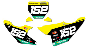 HUSQVARNA 'FACTORY' NUMBER BOARDS