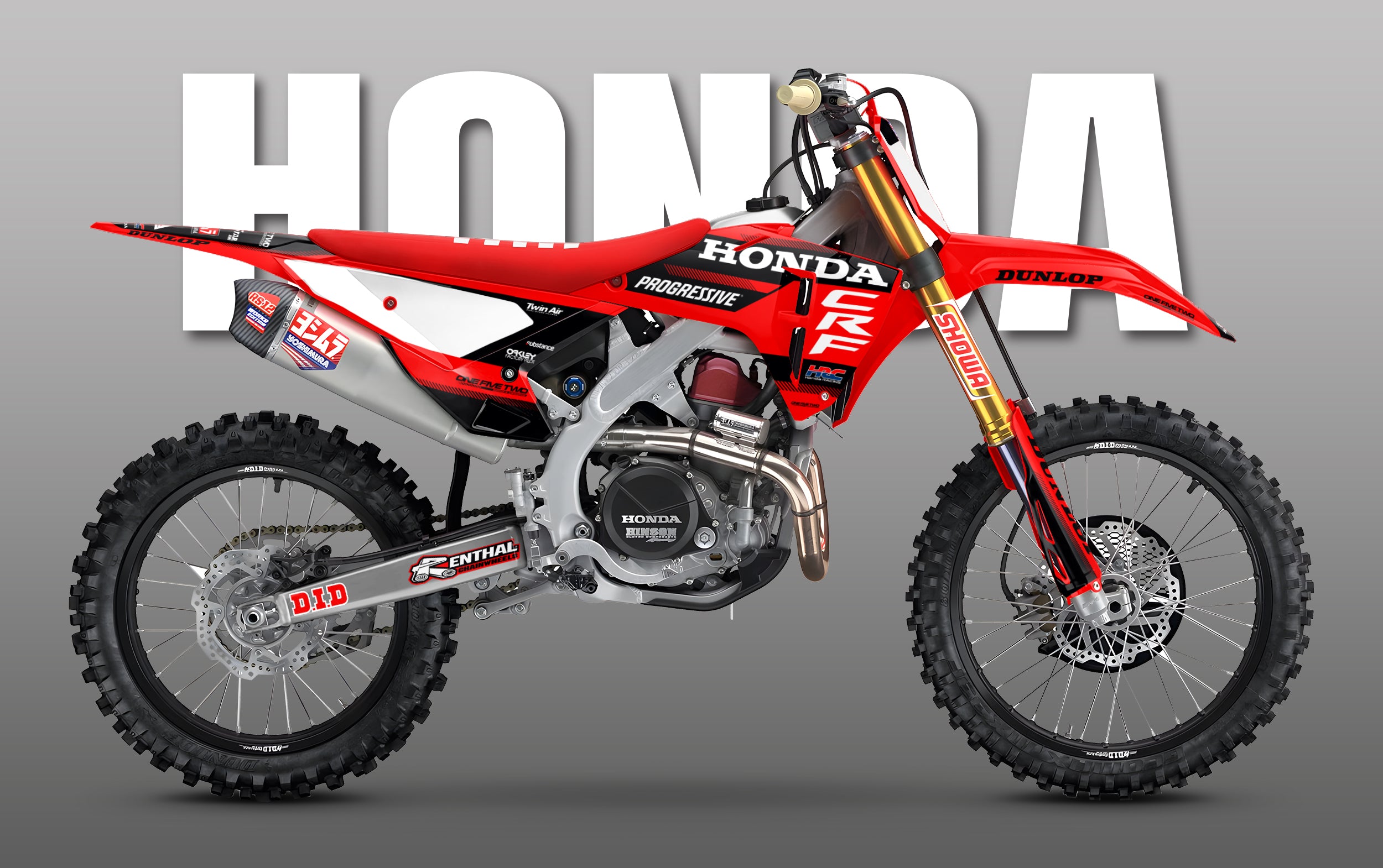 YAMAHA YZ Full Graphics Kit One Five Two Designs YAMAHA YZ Full Graphics Kit One Five Two Designs