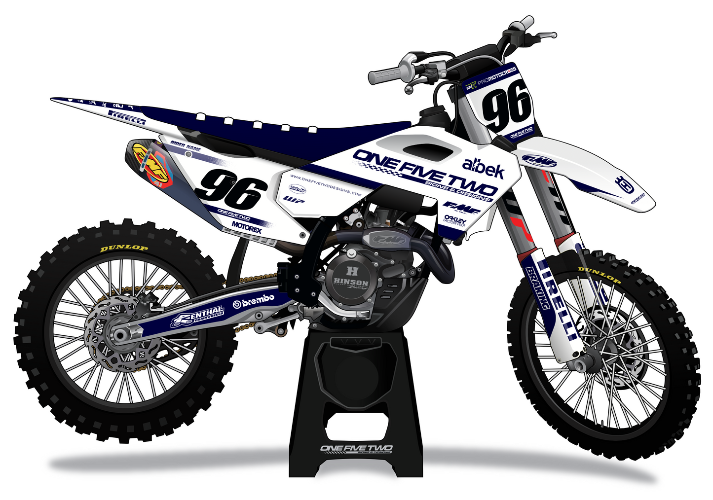 HUSQVARNA 'ELEMENT WHITE' KIT