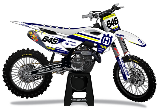 HUSQVARNA 'EMERGE YELLOW' Full Graphics Kit