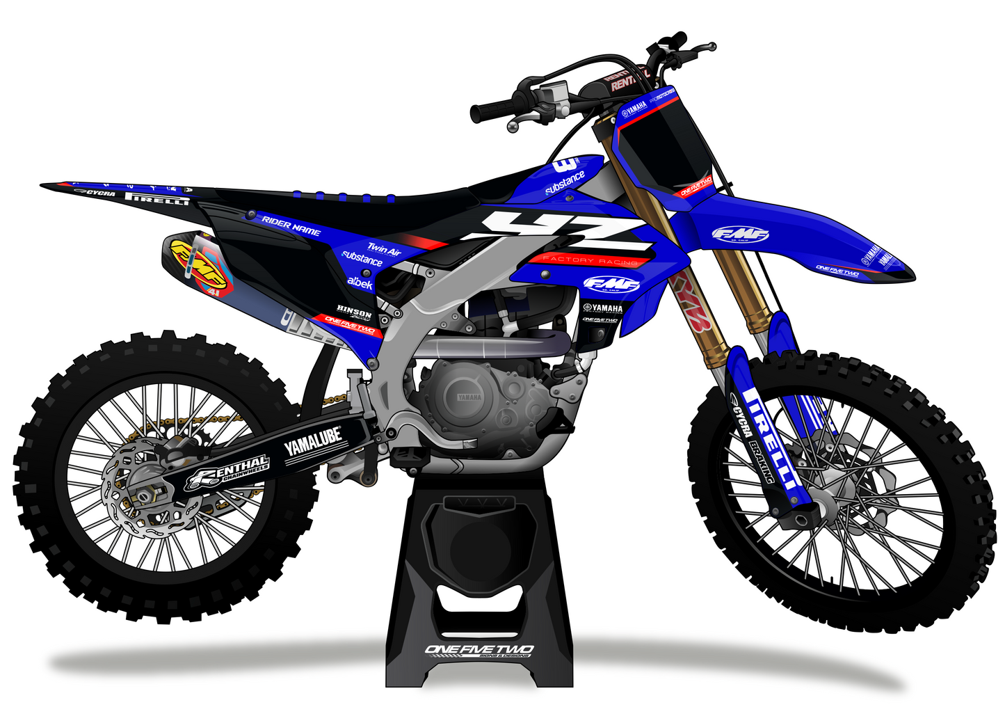 YAMAHA 'AMPLIFY' Full Graphics Kit