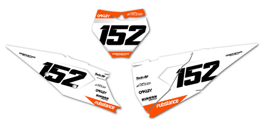 KTM 'FACTORY' NUMBER BOARDS